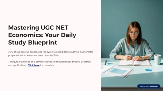 mastering ugc net economics your daily study