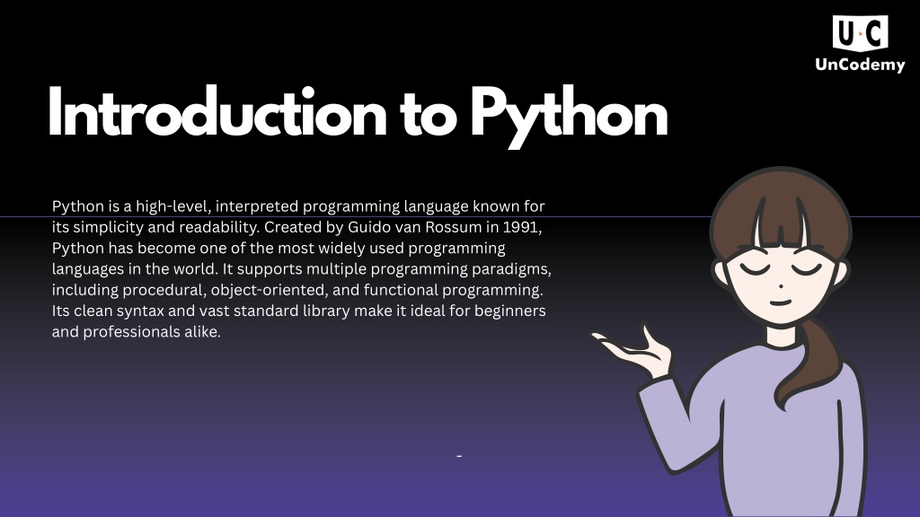 PPT - Introduction to Python PowerPoint Presentation, free download ...