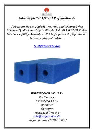 zubeh r f r teichfilter koiparadise de
