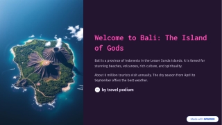 welcome to bali the island of gods
