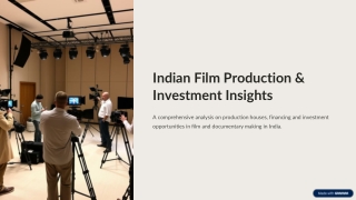 Indian Film Production and Investment Insights