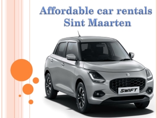 Affordable car rentals Sint Maarten