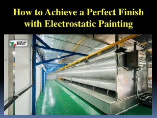 how to achieve a perfect finish with
