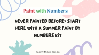 never painted before start here with a summer