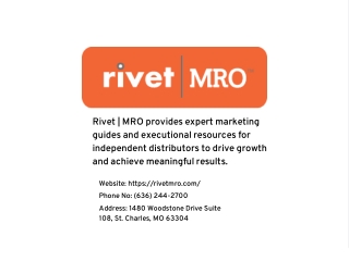 rivet mro provides expert marketing guides