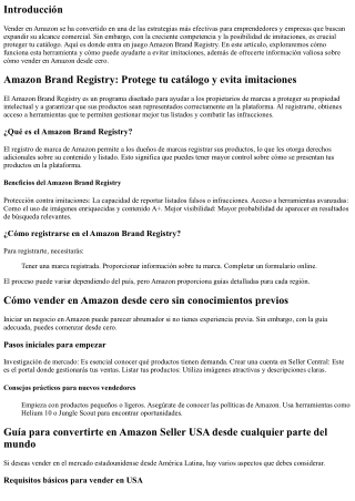 Amazon Brand Registry: Protege tu catálogo y evita imitaciones