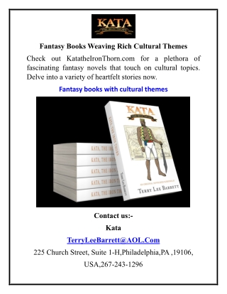 Fantasy Books Weaving Rich Cultural Themes