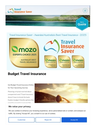 Budget Travel Insurance