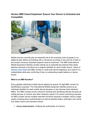 verizon imei check explained ensure your device