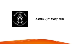 Muay Thai For Fitness | Ammagymmuaythai.com.au