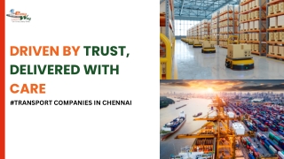 Easyway Logistics – End-to-End Transport Companies in Chennai