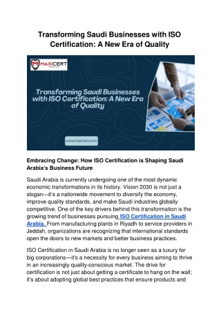 transforming saudi businesses with