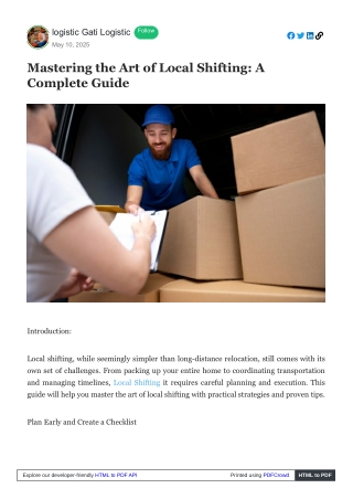 logistic gati logistic