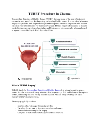 TURBT Procedure In Chennai