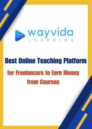 Best Online Teaching Platform for Freelancers to Earn Money from Courses