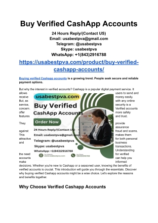 Buy Verified CashApp Accounts (31)