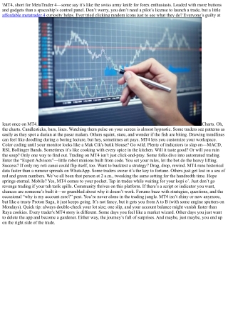 mt4 short for metatrader 4 some say it s like