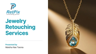 jewelry retouching services