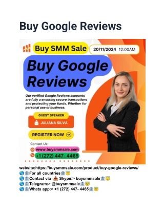 buy google reviews