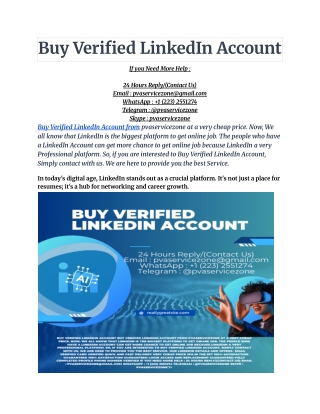 Buy Verified LinkedIn Account (6)