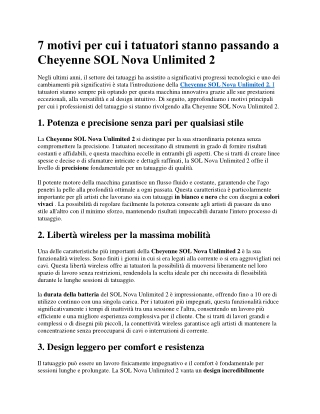 7 motivi per cui i tatuatori stanno passando a Cheyenne SOL Nova Unlimited 2