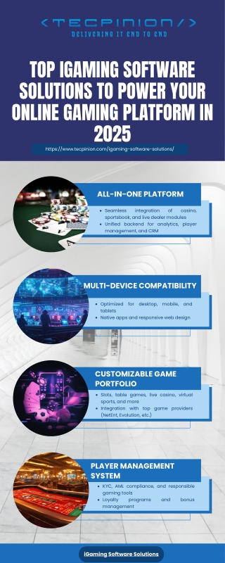 Top iGaming Software Solutions to Power Your Online Gaming Platform in 2025