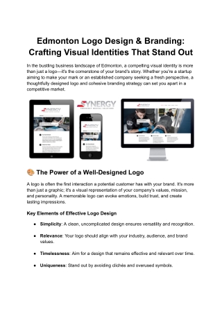 edmonton logo design branding crafting visual