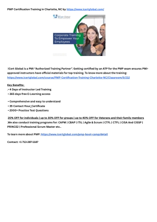 PMP Certification Training in New Orleans,LA