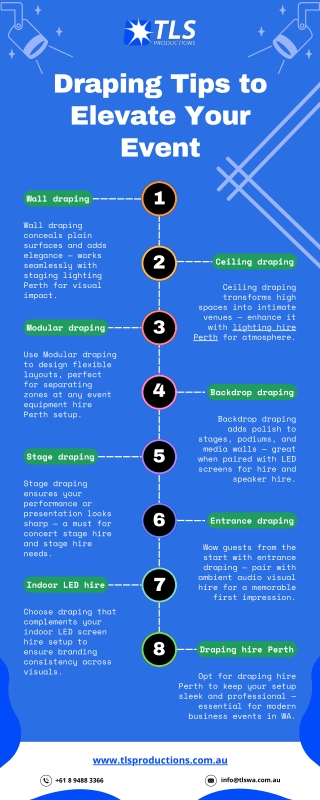 Draping Tips to Elevate Your Event