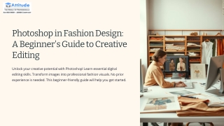 photoshop in fashion design a beginner s guide
