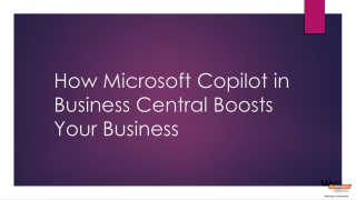 How Microsoft Copilot in Business Central Boosts Your Business