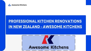 Professional Kitchen Renovations in New Zealand - Awesome Kitchens