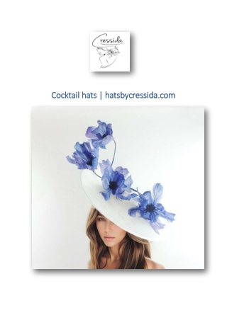 cocktail hats hatsbycressida com cocktail hats