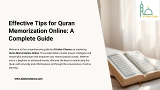 Quran Memorization Online: Step-by-Step Methods for Fast Learning