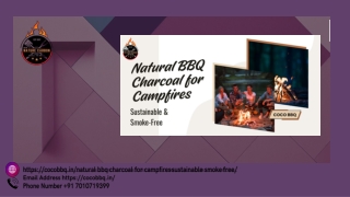 Natural BBQ Charcoal for Campfires in the UK Embracing the Great Outdoors. (1)