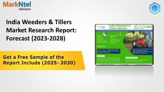 India Weeders & Tillers Market Size, Demand, Share, and Key Players 2030