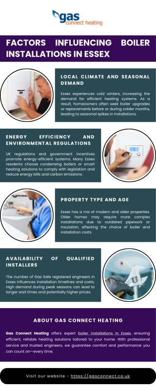 Factors Influencing Boiler Installations in Essex