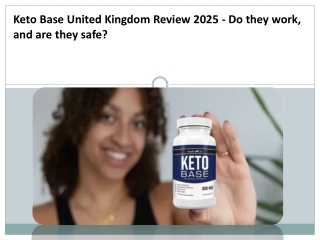 Keto Base UK: The Ultimate Ketogenic Support for Weight Loss & Energy