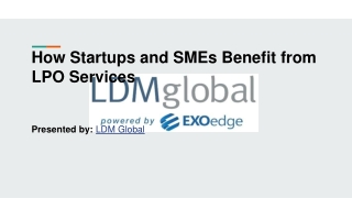 How Startups and SMEs Benefit from LPO Services