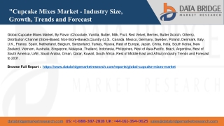 Global Cupcake Mixes Market
