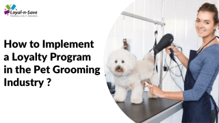 How to Implement a Loyalty Program in the Pet Grooming Industry