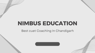 CUET Coaching In Chandigarh