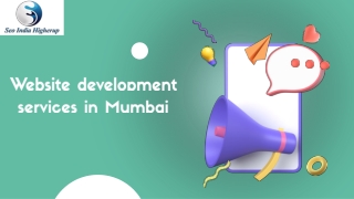 Website development services in Mumbai