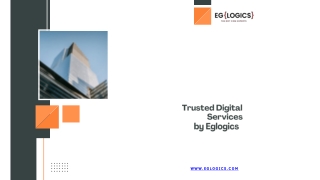 trusted digital service by eglogics