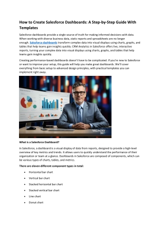 How to Create Salesforce Dashboards A Step-by-Step Guide With Templates
