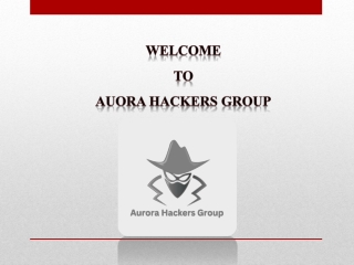 welcome to auora hackers group
