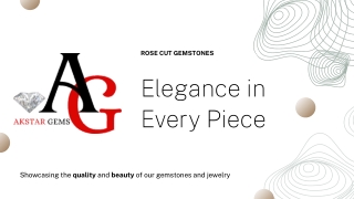 Rose Cut Gemstones, Wholesale Suppliers, Handcrafted Gemstone Jewelry Online.