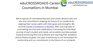 eduCROSSROADS