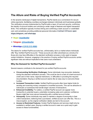 What are some sites to buy verified PayPal accounts ...