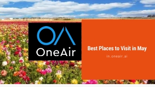 Best Places to Visit in May